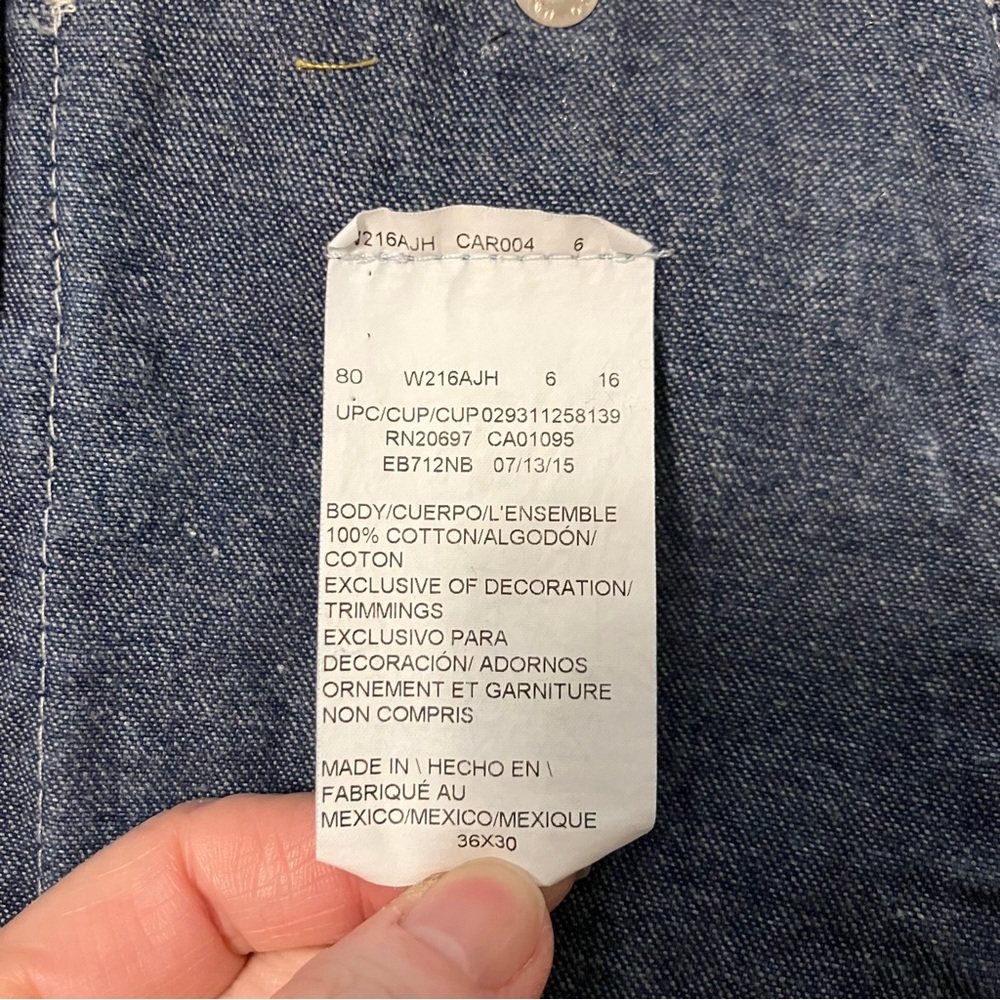 Garden Gnome/Mushroom embroidered Dickies overalls - Picture 14 of 14